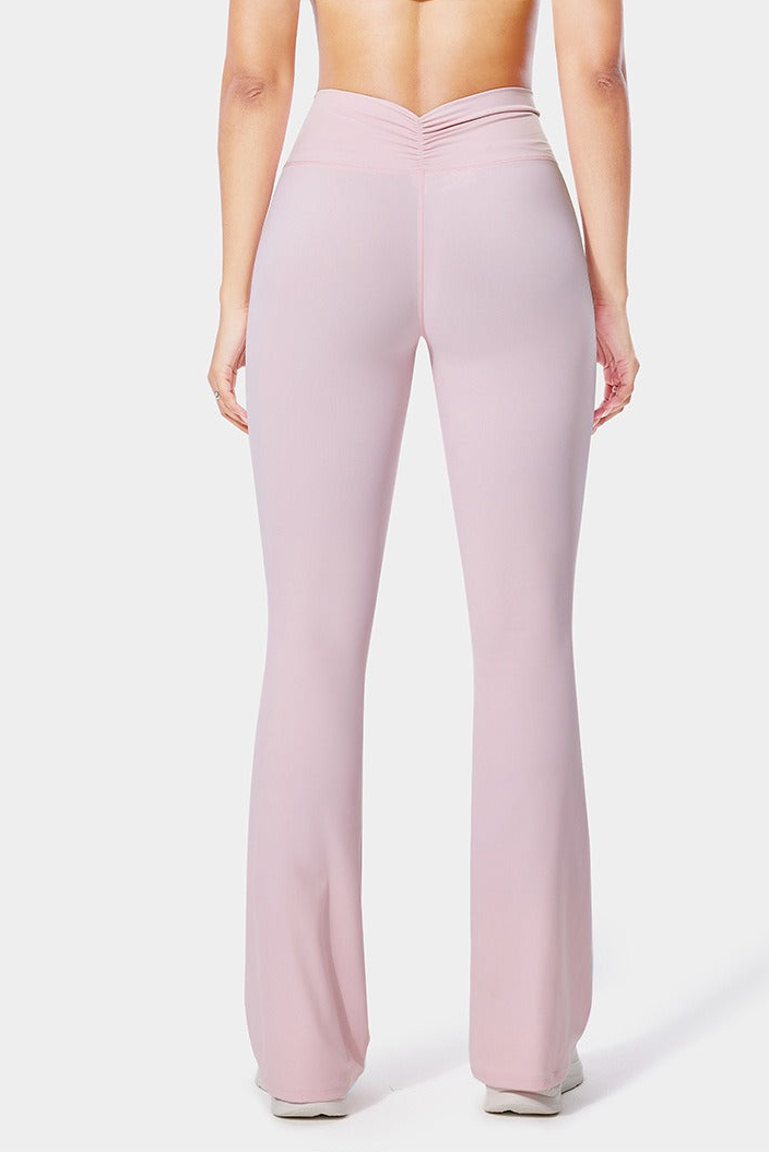 Flared Pants- Pink