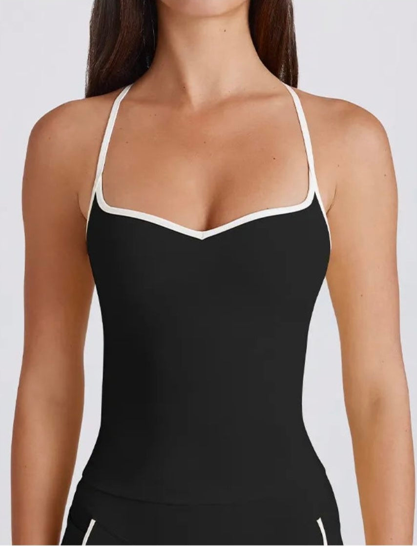Cross Back Active Tank Top