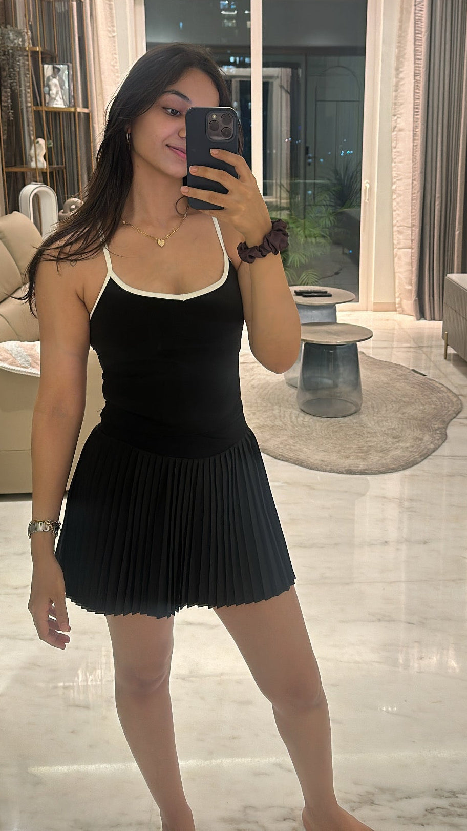 Black Tennis Active Set