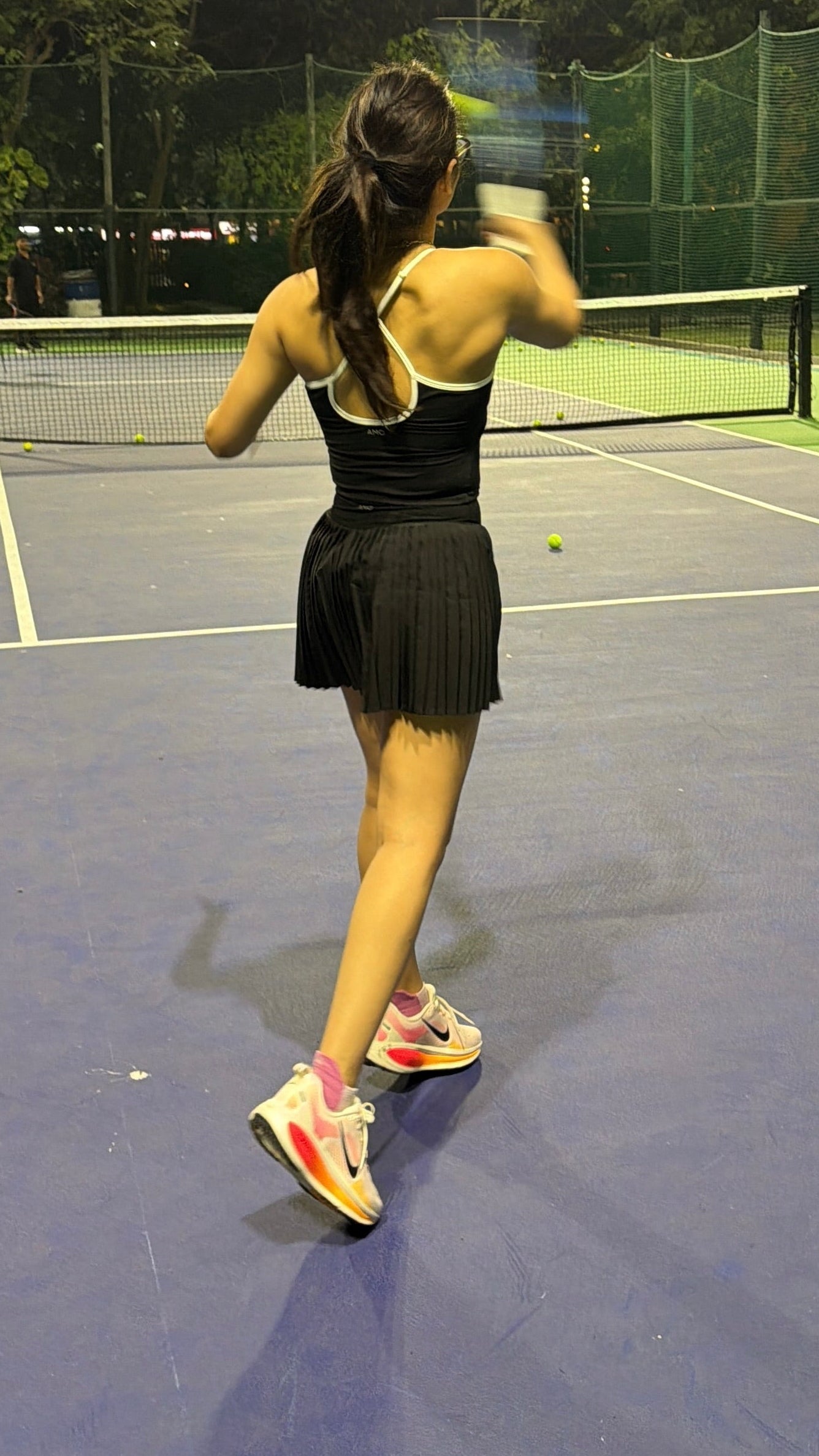 Black Tennis Active Set