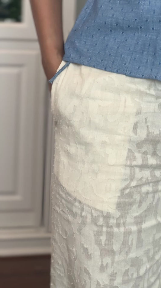 Caia Pants in Oat